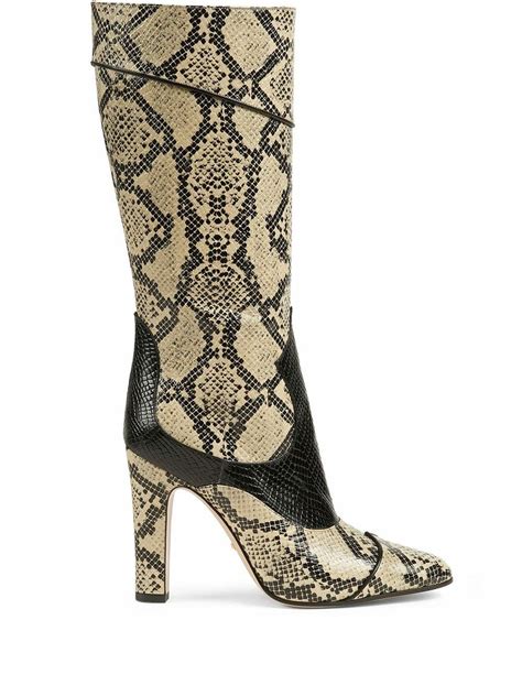 gucci shoes for boys snake|Gucci snakeskin boots.